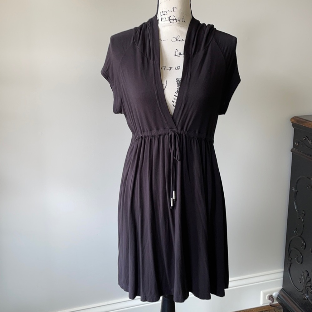 Dotti hooded swimsuit coverup -L